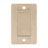 Leisure LED Modern Single SPST On-Off Switch with Bezel, 12-Volt,