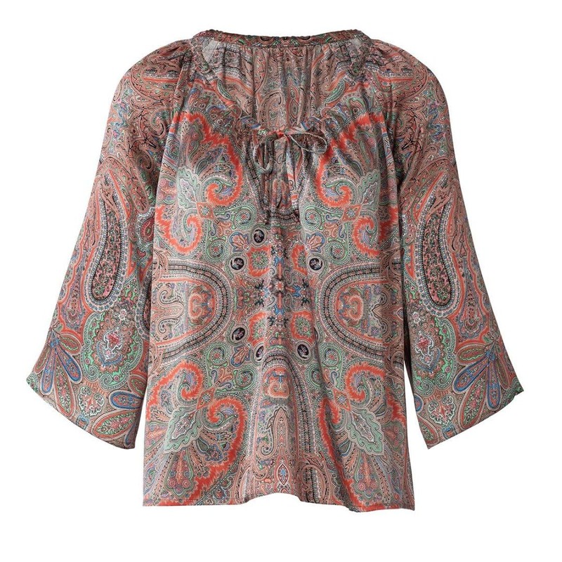 Burda Style Sewing Pattern B6227 Misses’ Blouse with Drawstring Neckline