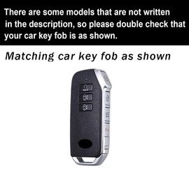 ontto Key Fob Case Fit for Kia EV6 GT-Line K8 V6 Sportage 2022,Smart Remote Car Key Protector for NIRO Hybrid 2023,Solid Key Holder for Sportage PHEV 2025,Full Protection Key Cover,Grey