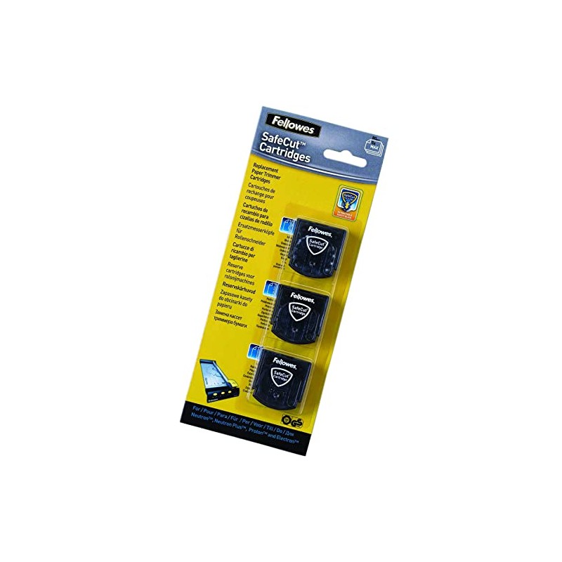 Fellowes Safecut Replacement Blades - 3 Styles