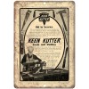 Keen Kutter Tools And Cutlery Ad 12" x 9" Reproduction Metal Sign Z173