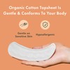 Rael Panty Liners for Women, Organic Cotton Cover - Regular