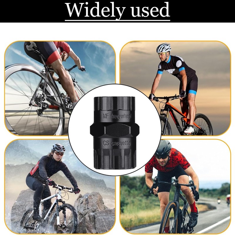 SIXHAOBU Sprocket Puller, 2-in-1 Bicycle Tool, Sprocket Puller for Sprocket