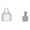 Unbranded 10 Gotero Polietileno Farmacéutico Blanco Tapa Inserto 60 Ml