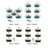 12 Hole Plant Lamp Set with LED Grow Lamp Seedling