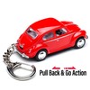 corpus delicti :: VW Beetle Model Car Keyring, red