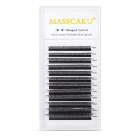 Masscaku Extensión De Pestañas Masscaku W Shape 4d