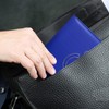 SEGOY PU Leather Disabled Badge Holder Wallet - Blue Badge