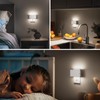 Briignite Night Lights Plug into Wall, 2 Pack, LED Night