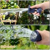 Heavy Duty Fire Water Nozzle, Blue Fireman Style Garden Hose