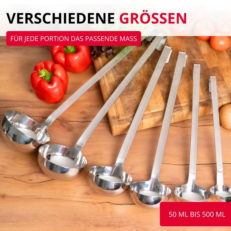 Westmark Ladle Pro - Small Stainless Steel Soup Ladle for