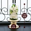 Art Four Seasons Buddha Flower (White) Mini Phalaenopsis Mini Glass