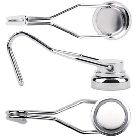 Sensei Pack of 4 Neodymium Magnets with Rotating Hook Diameter 20 x Height 63 mm Very Strong Magnetic Hooks 12 kg Load Capacity