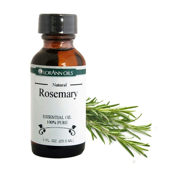 LorAnn SS Rosemary Oil, Natural Flavor, 1 Ounce Bottle