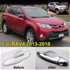 Xukey Chrome Door Handle Cover Trim Catch Molding For Toyota