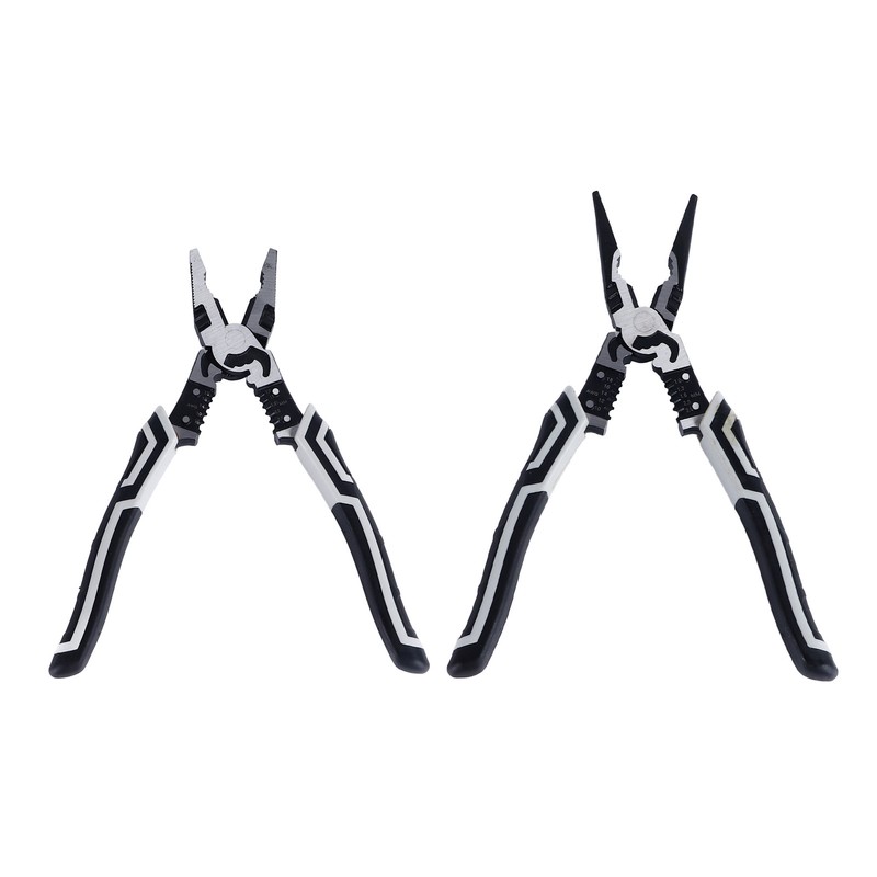 Wire Cutter Needle Nose Pliers Set 9in Multifunctional Labor Saving