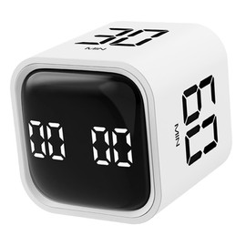 LABRIMP Digital Cube Timer Electronic Countdown Timer for Cooking Study and Management Portable and Compact Design for Kitchen Use Model