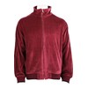 Sweatsedo Mens Velour Tracksuit (Large, Burgundy)