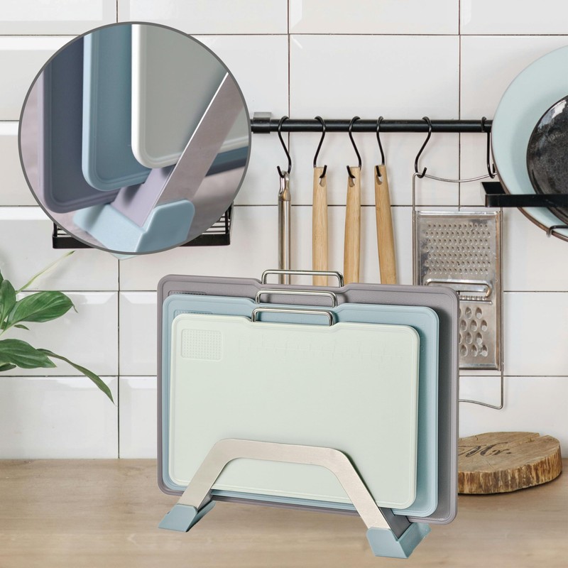 KOFRAND Plastic Cutting Boards with Grinding Area and Measurement, Cutting