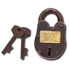 NY Insane Asylum Padlock w/Keys