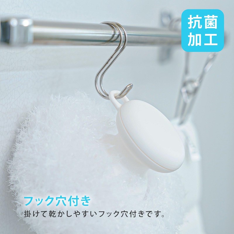 Yamazaki Sangyo 201440 Bath Cleaning Sponge Brush Hand Handy Unit