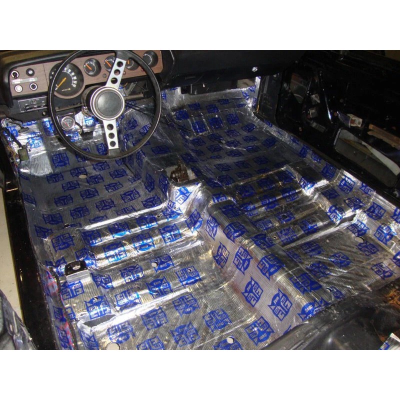FatMat 50 mil Self-Adhesive Sound Deadener 50 Sq Ft With
