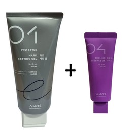 Amos Hard Setting Gel + Curling Essence Mini, 1 piece, 300ml / 아모스 하드 세팅 젤 + 컬링에센스미니, 1개, 300ml
