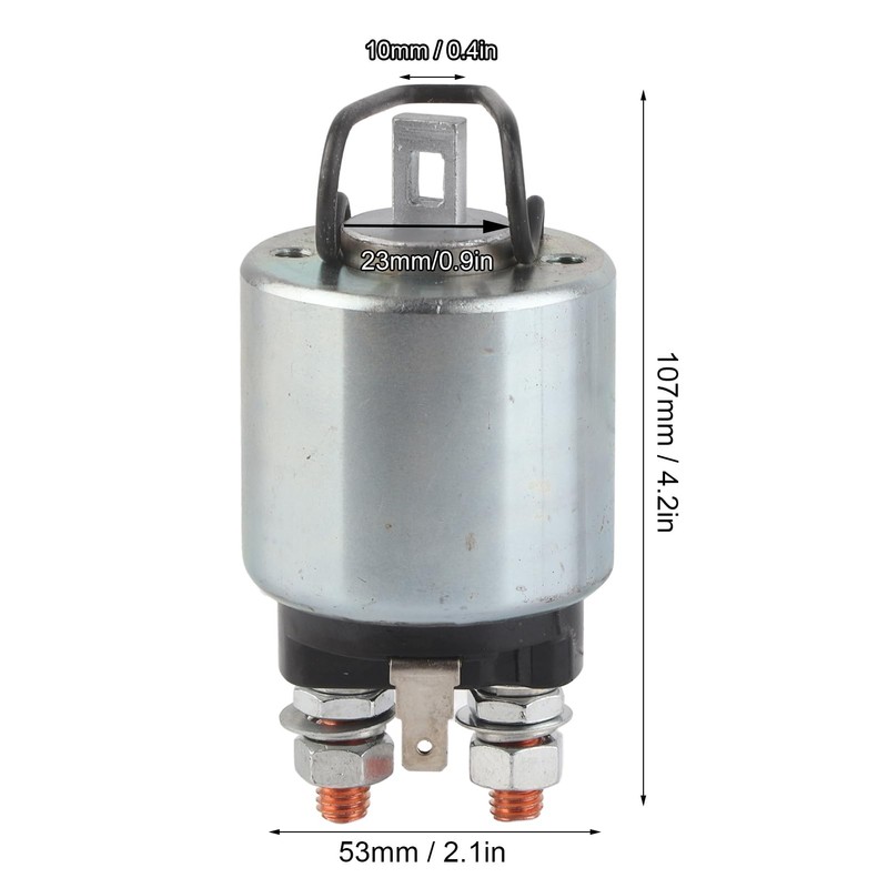 DOUQIFEI Solenoid Switch, Starter Relay Switc Motor Starter Relay Solenoid