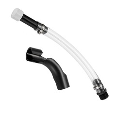 ADKUN Racing fuel filler Jug hose 14", with Hose Bend Kit for vp Racing Fuel Jug, Jegs Jugs, LC2 Jugs, Scribner Fuel Jugs