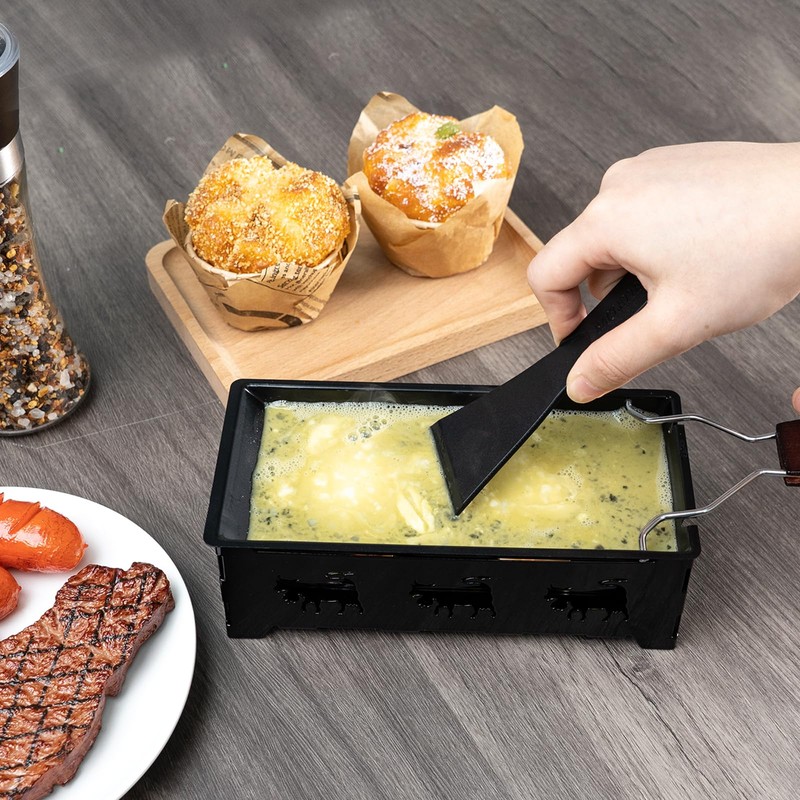 ChiiGe Mini Raclette Barbecue Set, Cheese Raclette, Cheese Melter, Cheese