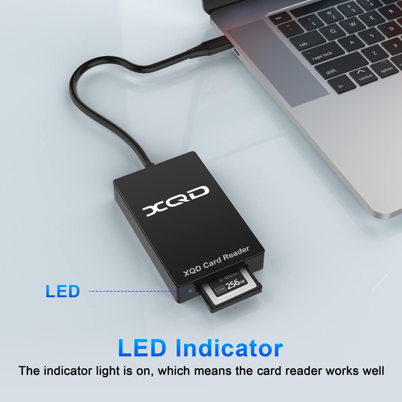 USB C XQD Card Reader, 5Gbps Type C XQD Memory
