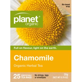 Planet Organic Chamomile Herbal Tea 25 Tea Bags