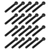Chinflly 20 PCS Eye Bolt Screw,M6 x 40mm Swing Lifting