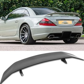 DREAMOTOR 47 Inch Universal Rear Car Spoiler GT Style Car Rear Trunk Spoiler Wing Aleron Trasero Compatible with Chevy Corvette Camaro Nissan Lexus Toyota Honda Civic Mazda Miata Ford Mustang Scion