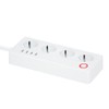 Offgridtec Smarte 4-Fach Steckdosenleiste + 2X USB-A und 2X USB-C