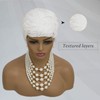 MOONSHOW Short White Pixie Wig for Women Pixie Cut Wig