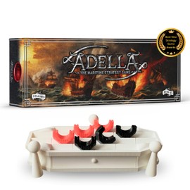 ADELLA | The Maritime Strategy Board Game For 2 Players | Outmanoeuvre your Opponents to Conquer the Seas | Best New Strategy Board Game 2024 | 15 Mins Playing Time