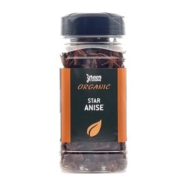 Organic Star Anise | 180g | Certified Organic Whole Star Anise by Green Cuisine