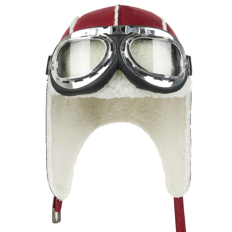 ililily Aviator Hat Winter Snowboard Fur Ear Flaps Trooper Trapper