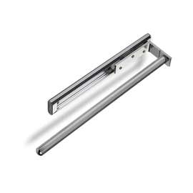 SOTECH TED Extendable Towel Rail 1-Arm Polished Chrome (Aluminium, 325-487 mm) Telescopic Towel Rail for Bathroom or Kitchen Pack of 2
