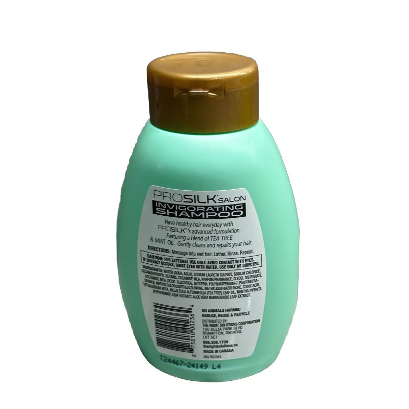 ProSilk Salon Gentle Color Treated Hair Tea Tree/Mint Oil Shampoo14floz/