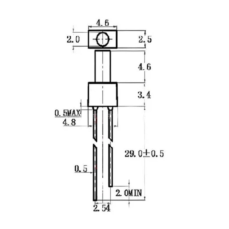 Cleiscry 100PCS 2mm Flat top LED Diode Light Assorted Kit