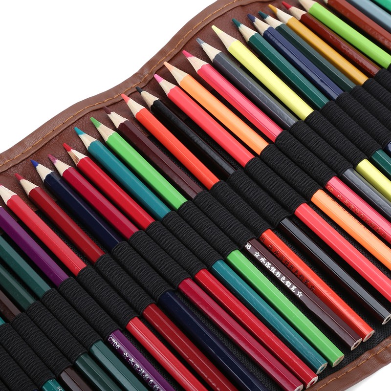 1 Box Colored Pencil Set 36 Colors WaterSoluble Students Painting