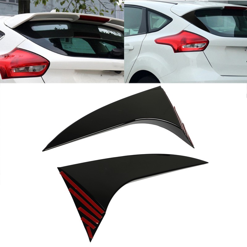 1pair Rear Window Side Spoiler Replacement for Ford Focus Hatchback