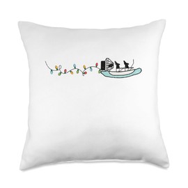 Cooter Canoe Christmas, Purewick, Funny Nurse Shirt, Nurse C Throw Pillow