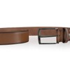 LLOYD Belt mens belt leather belt cognac, Länge:105 cm;Farbe:braun