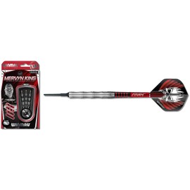 Winmau Mervyn King 90% Tungsten Alloy Soft Tip Darts Set 18g Design B