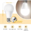 Full Spectrum Light Bulb, 6000K Natural Sunlight Bulbs, 9W 60W