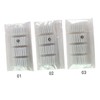LALAFINA 160pcs Eyelash Rods Eyelash Tools for Home Store Use