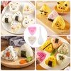 SIWOKJJO Pack of 2 Onigiri Shape, Triangle Onigiri Maker with